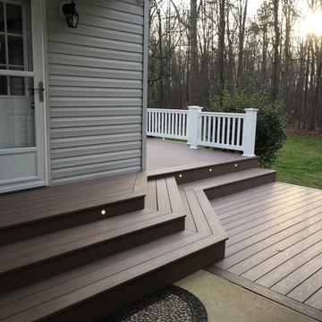Multi Level PVC Deck