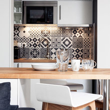 cuisine blanche bois
