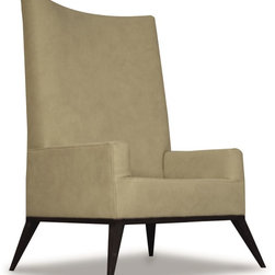 Yi Highback Lounge Arm Chair - Armchairs And Accent Chairs
