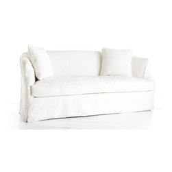 Slipcovered Club Sofa - Sofas