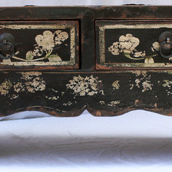 Chinese Painted Lady's Lacquer Low Table - Home Decor