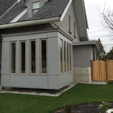 Kerrywood, Burnaby, BC - VM Zinc Roof & Metal Wall Panels