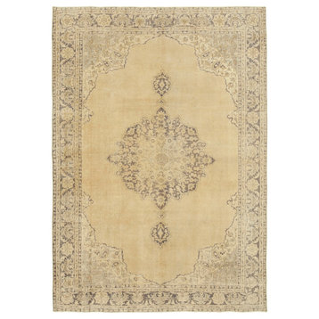 Rug N Carpet - Handwoven Anatolian 6' 8" x 9' 6" Unique Vintage Rug