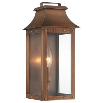 Acclaim Manchester 1-Light Outdoor Wall Light 8413CP - Copper Patina