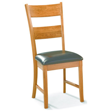 Emma Mason Signature Unity Ladder Back Chair in Chestnut (Set of 2)