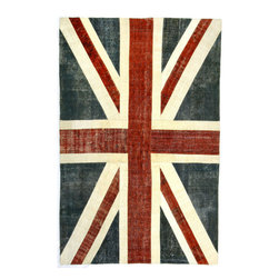 Union Jack Turkish Patchwork Rugs - Rugs