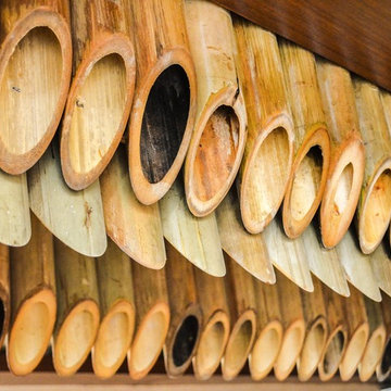 Interior Details - Bamboo Ceiling
