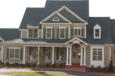 Inspiration for a timeless exterior home remodel in Atlanta