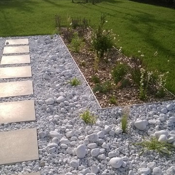 Jardin Moderne et épuré