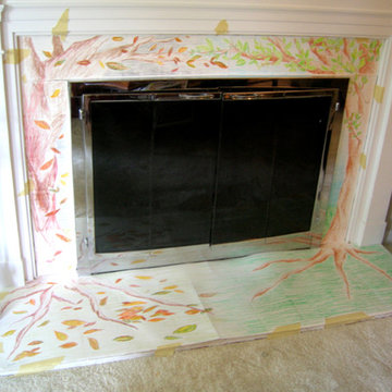 Enchanted Forest Fireplace