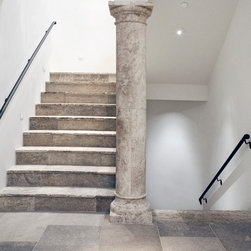 Limestone Columns - Columns And Capitals
