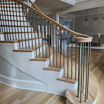 Project #116 | Elegant Curved Staircase