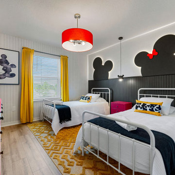 Mickey Mouse themed bedroom