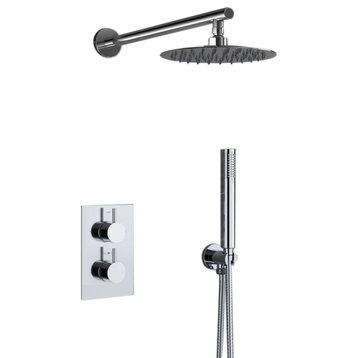 Cecilia Stainless Steel Shower Set  With concealed mixer