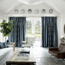 Smith and Noble Single Pleat Drapery - Curtains