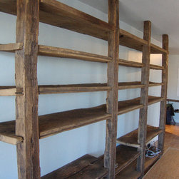 Antique oak wall unit - Bookcases
