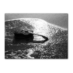 Ready2HangArt - Ready2hangart Christopher Doherty Photography 'B&W Guitar' Canvas Wall Art - Prints And Posters