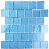 Miseno MT-SCENERY2SQ Scenery - 12" x 12" - Glass Visual - Wall - Blue Dane