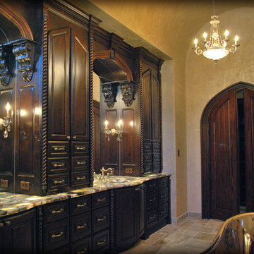 An exquisite master bath