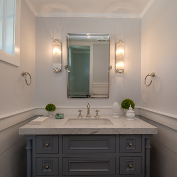 Beach Style Powder Room