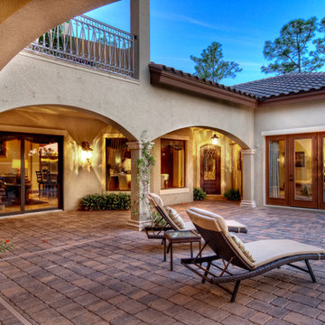 Sater Design Collection's 6797 "Casoria" Home Plan