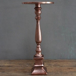METAL MARTINI TABLE - COPPER FINISH - Products