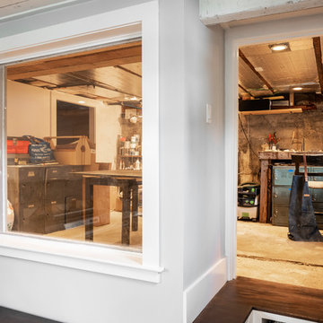 Lake Washington Carriage House Basement Remodel
