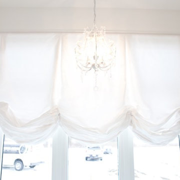 Delaney Project with Sunshade Blinds and Drapery