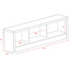 Prepac Calla Storage Bench in White Laminate