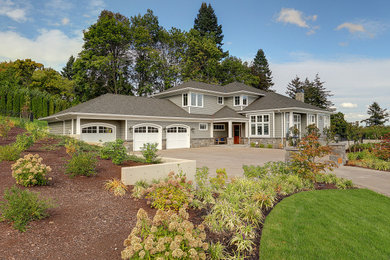 Transitional exterior home photo in Portland