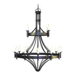 Hand Forged Iron Chandelier Designs - Products