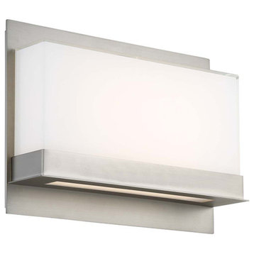 Modern Forms Lumnos LED Wall Sconce, Satin Nickel