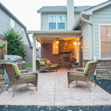 Zionsville, IN Covered Porch Addition