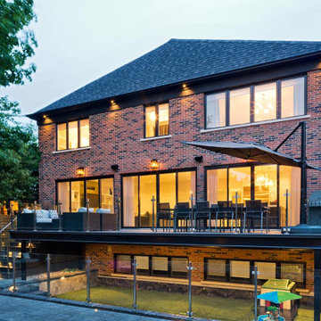 Toronto Landscaping Project with Pool Construction Interlocking and Deck