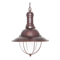 Harrison Ceiling Lamp - Antique Copper - Pendant Lighting