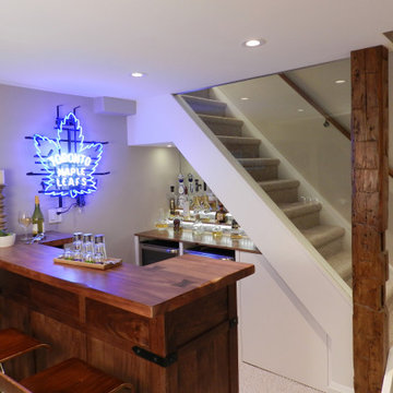 Basement bar