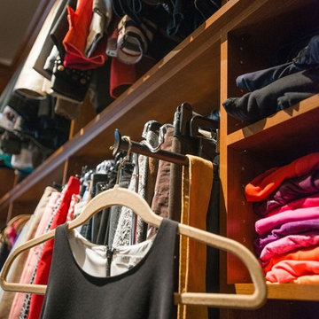 Colorado Springs Traditional Master Closet