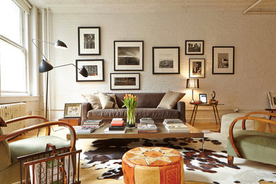 This is an example of an eclectic home design in New York.