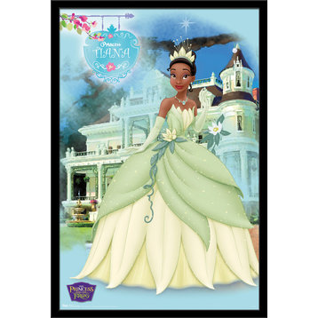 Princess Frog Princess Poster, Black Framed Version