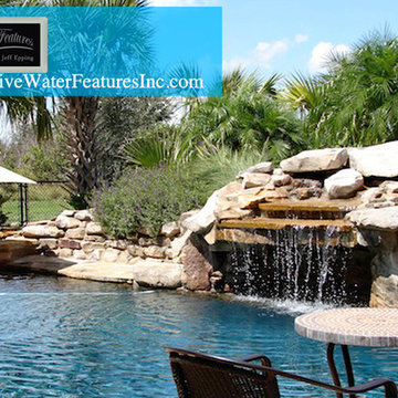Pool with waterfall and grotto