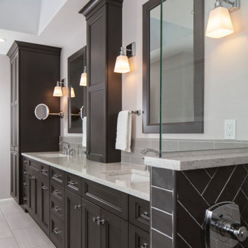 Transitional Primary Bathroom Refresh