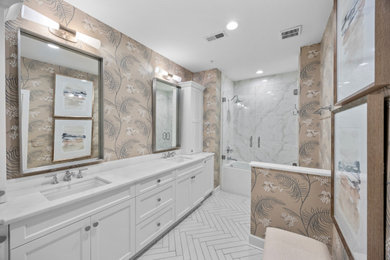 Inspiration for a bathroom remodel in Charlotte