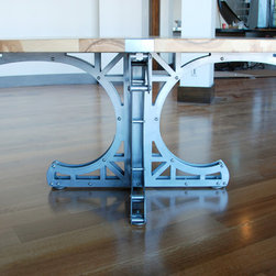 The Mini-Truss Circular Dining Table - Dining Tables