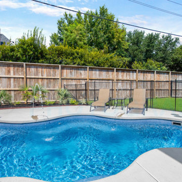 Beautiful Fiberglass Pool