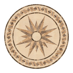 Oshkosh Designs Delphinus Inlay Medallion - Flooring