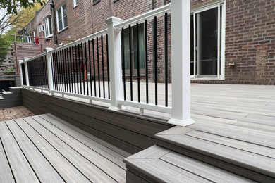 Inspiration for a deck remodel in New York