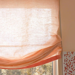 Custom Window Treatments by Lynn Chalk - Roman Shades