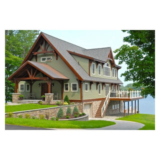 Timber Frame - Craftsman - Exterior - Other - by The Ferraro Group | Houzz