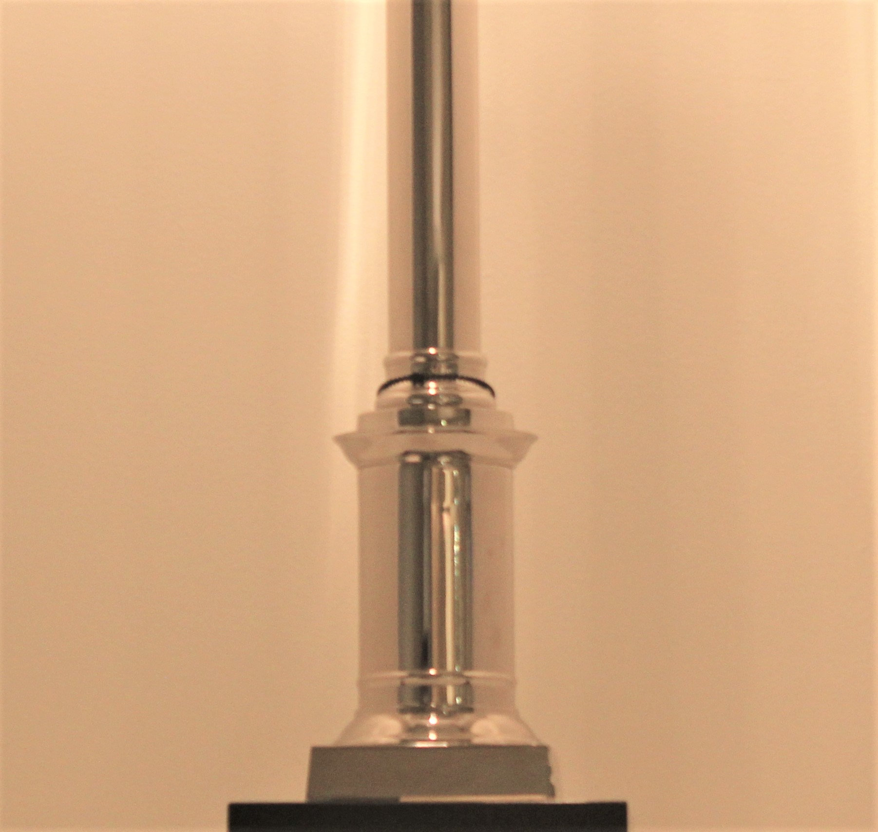 Classic Contemporary Silver Library Table Lamp | Minimalist Metal Shade ...