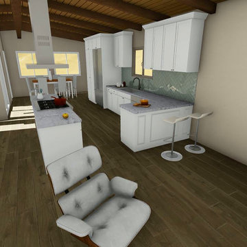 Kitchen & Loft Design | Wall Divider Removal